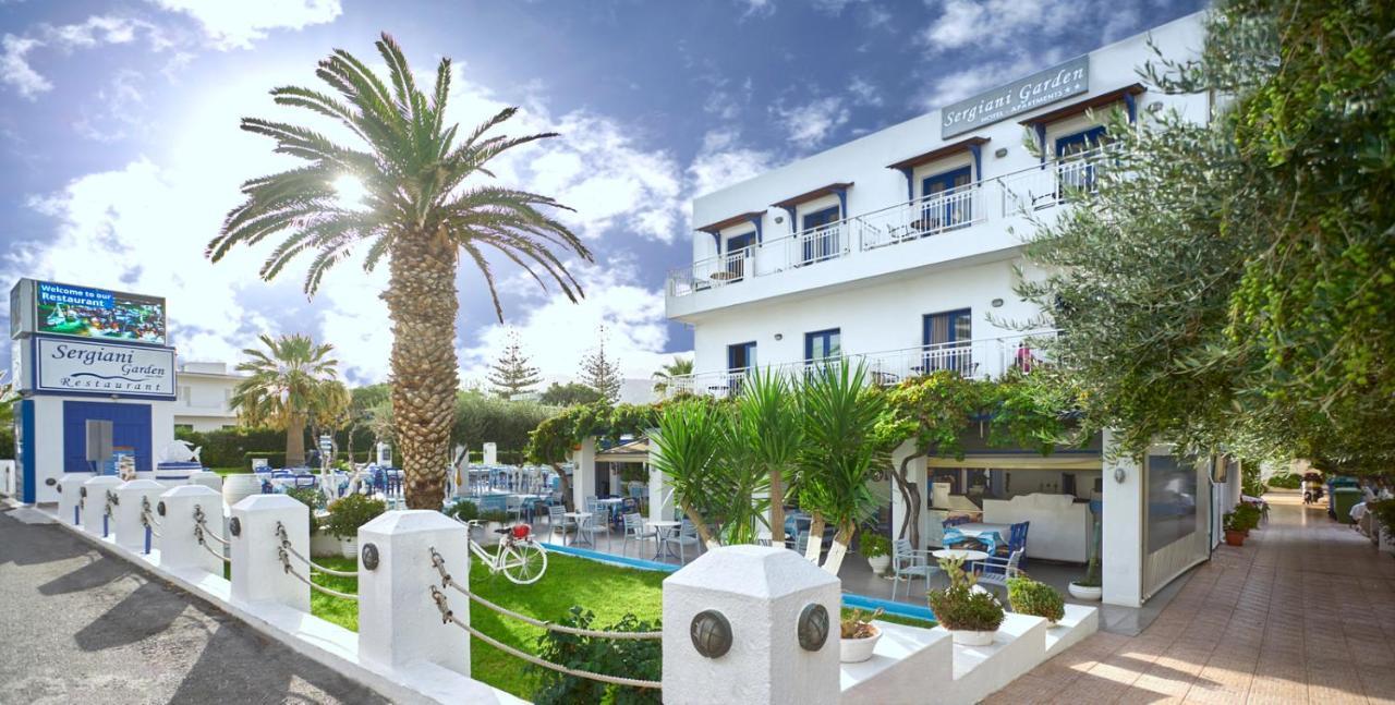 Sergiani Garden Hotel Apartments Stalida Eksteriør bilde